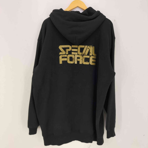 NITRICH SPECIAL FORCE LOGO SWEAT HOODIE GOLD メンズ XXL
