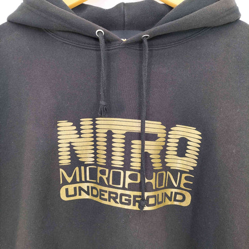 NITRICH SPECIAL FORCE LOGO SWEAT HOODIE GOLD メンズ XXL