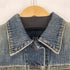 ギャップ Gap 00S バックデザイン デニムジャケット レディース JPN:M