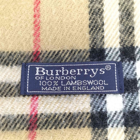 バーバリーズ BURBERRYS ウールノバチェックマフラー レディース