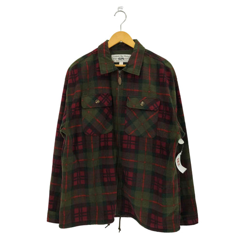 ギャップ Gap POLAR FLC REISSUE JKT ポーラテック チェック柄 フリースジャケット メンズ JPN:L