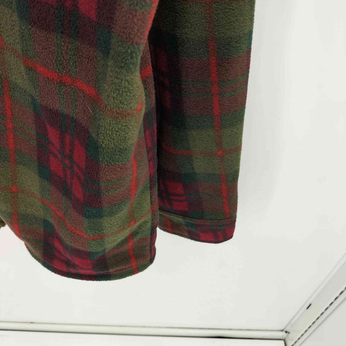 ギャップ Gap POLAR FLC REISSUE JKT ポーラテック チェック柄 フリースジャケット メンズ JPN:L