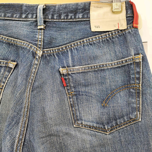 リーバイス Levis 00S REDLOOP ベトナム製 ボタン裏V14刻印 510 ジップフライ デニム パンツ 03年製 メンズ W32 L33