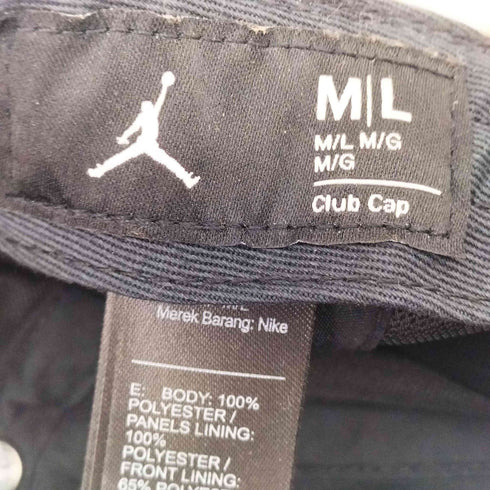 ジョーダンブランド JORDAN BRAND U J CLUB CAP US FB NINA BLACK/SAIL メンズ M/L