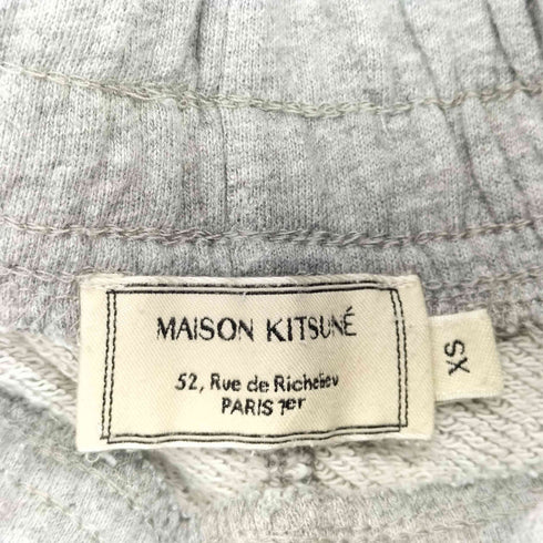 メゾンキツネ MAISON KITSUNE トリコロール フォックス パッチ クラシック ジョグパンツ レディース JPN:XS
