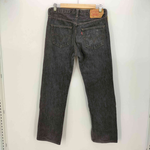 リーバイス Levis 00S フィリピン製 ボタン裏359刻印 501 先染め ブラック ボタンフライ デニム パンツ 08年製 メンズ W33 L32