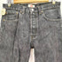 リーバイス Levis 00S フィリピン製 ボタン裏359刻印 501 先染め ブラック ボタンフライ デニム パンツ 08年製 メンズ W33 L32