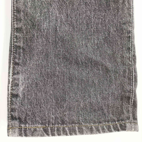 リーバイス Levis 00S フィリピン製 ボタン裏359刻印 501 先染め ブラック ボタンフライ デニム パンツ 08年製 メンズ W33 L32
