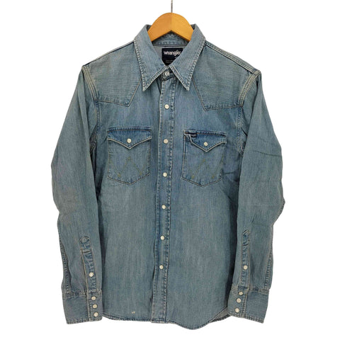 ラングラー Wrangler デニム ウエスタン シャツ メンズ import:M