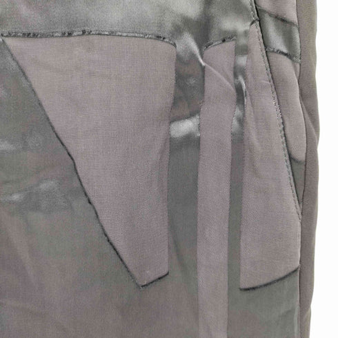 ヘルムートラング HELMUT LANG USA製 シルク デザイン スリット スカート レディース 0