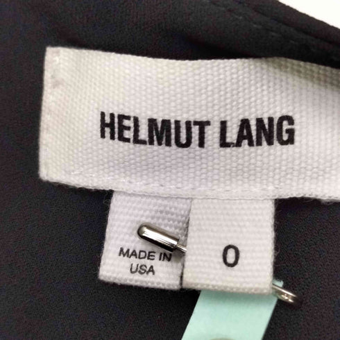 ヘルムートラング HELMUT LANG USA製 シルク デザイン スリット スカート レディース 0