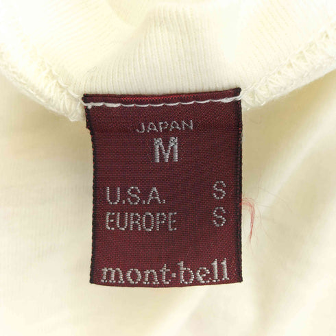 モンベル mont bell WIC.ライトTシャツ レディース import:S