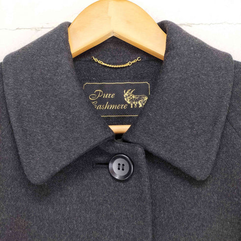 PURE CASHMERE ピュアカシミヤコート レディース 7AR