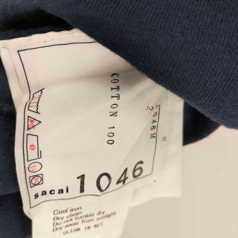 サカイ Sacai インサイドアウト コットン ポロ シャツ メンズ JPN:2