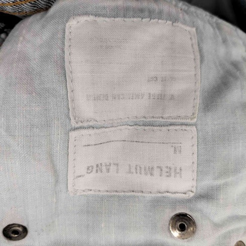 ヘルムートラング HELMUT LANG 90S 本人期 ボタンフライスキニーデニムパンツ メンズ