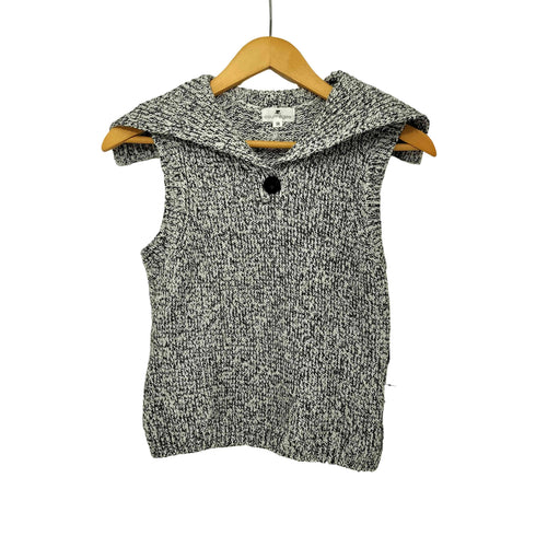クレージュ courreges ノースリーブ コットンにっと トップス レディース 9R