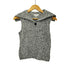 クレージュ courreges ノースリーブ コットンにっと トップス レディース 9R