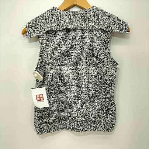 クレージュ courreges ノースリーブ コットンにっと トップス レディース 9R