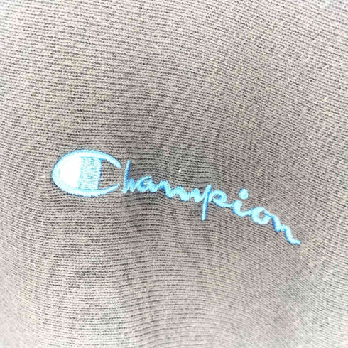 チャンピオン Champion 青単 復刻 REVERSE WEAVE リバースィーブ ワンポイント ロゴ 刺繍 プルオーバー パーカー 袖目付き メンズ import:XL