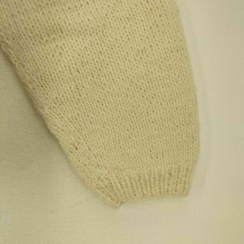 ニッチ niche. macmahon knitting mills LINE PEACE CREW NECK KNIT メンズ