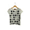 アニエスベー agnes b. S/S スター柄 クルーネックTシャツ レディース US:0-2
