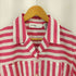 ジターノ GitaNo 90s LIMITED COLLECTION 開襟 ストライプ 切替 シャツ レディース import:M