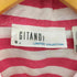 ジターノ GitaNo 90s LIMITED COLLECTION 開襟 ストライプ 切替 シャツ レディース import:M