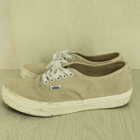 バンズ VANS Authentic Heiq EcoDry ピッグスエード ローカットスニーカー メンズ JPN:25.5