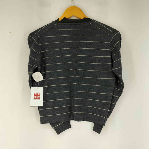ジョンスメドレー JOHN SMEDLEY メリノウール ボーダーニット レディース L