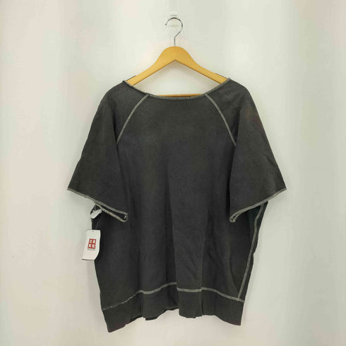 90-00s Vガゼット カットオフ ステッチデザイン スウェット 半袖Tシャツ メンズ