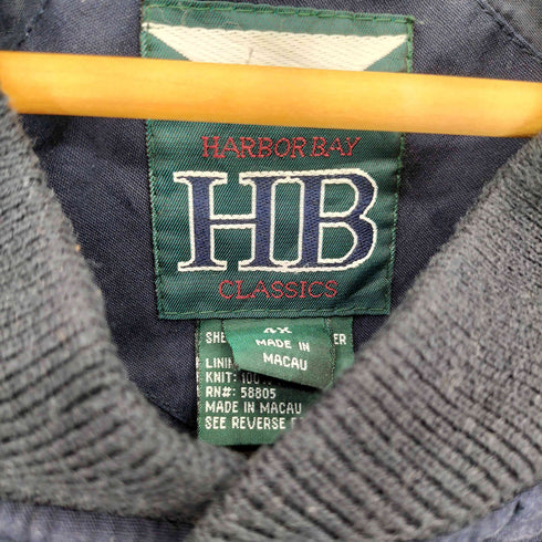 ハーバーベイ HARBOR BAY 90s ジップアップ ダービージャケット メンズ 4X