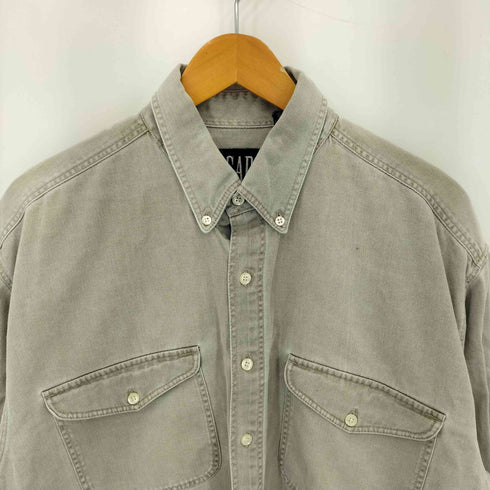 ギャップ Gap 90s OLD GAP オールドギャップ フラップポケット BD 長袖シャツ メンズ L