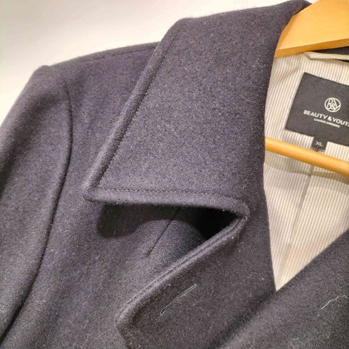 ビューティーアンドユースユナイテッドアローズ BEAUTY & YOUTH UNITED ARROWS ウール混 ピーコート メンズ JPN:XL