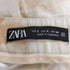 ザラ ZARA タイダイ柄 サテン ストレート ワイド パンツ レディース S