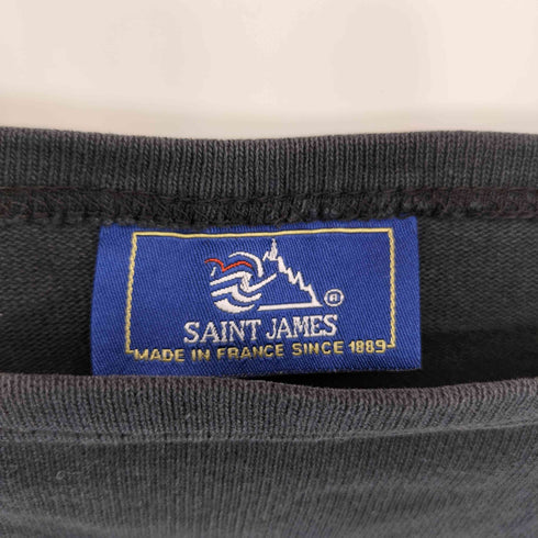 セントジェームス SAINT JAMES バスクシャツ ボートネック コットン ロングスリーブTシャツ メンズ
