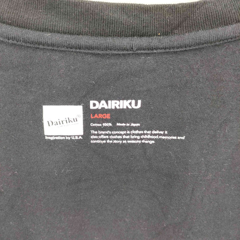 ダイリク DAIRIKU 2Piece Pack Tee インサイドアウト クルーネックTシャツ メンズ LARGE
