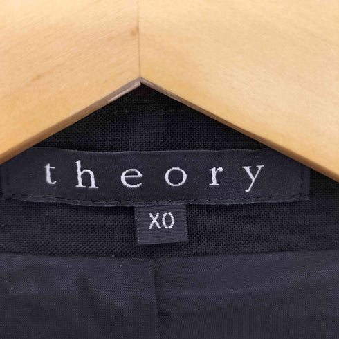 セオリー theory URBAN 1B テーラードジャケット センタープレススラックス セットアップ スーツ レディース XO