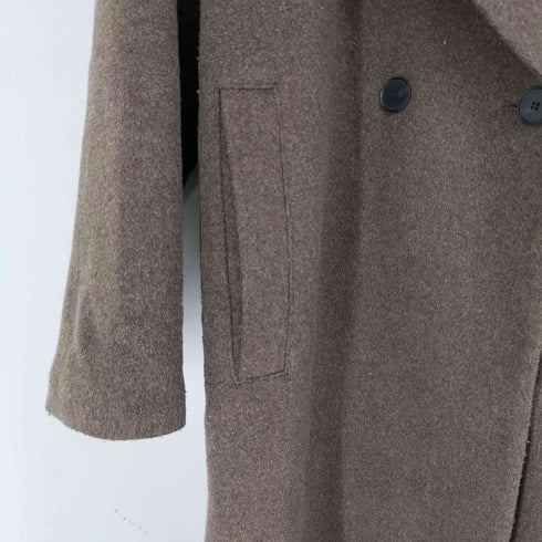 ザラ ZARA ウール混 ロングコート レディース S