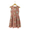 アベニールエトワール Aveniretoile WHITE LILIES PRINT TUCK GATHER DRESS ワンピース レディース 34