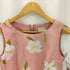 アベニールエトワール Aveniretoile WHITE LILIES PRINT TUCK GATHER DRESS ワンピース レディース 34