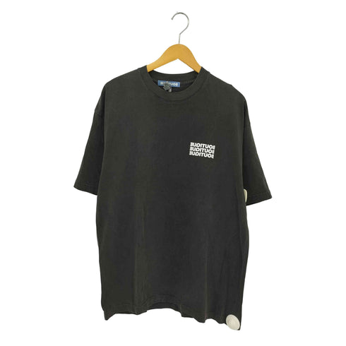 BOUTIQUE BOUTIQUE TEE GARMENT DYE CHARCOAL メンズ JPN:L
