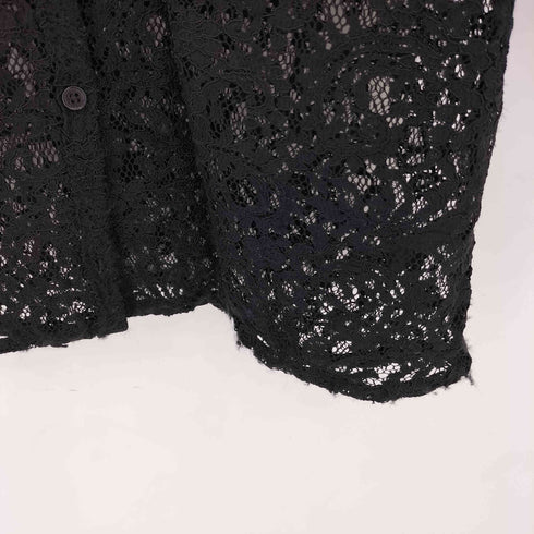エクスプレス EXPRESS s/s 花柄レースシャツ レディース import:L