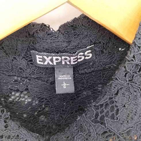 エクスプレス EXPRESS s/s 花柄レースシャツ レディース import:L