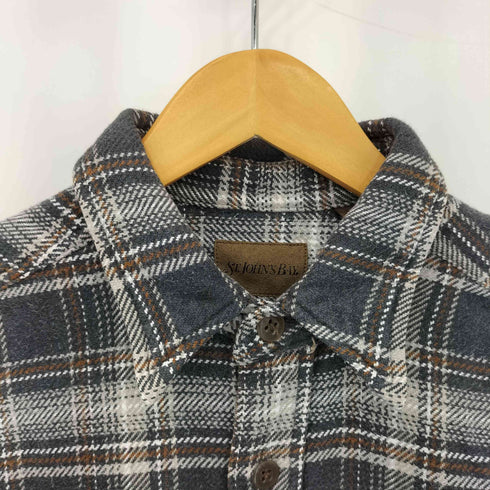 セントジョンズベイ STJOHNS BAY 00S L/S チェックヘビーネルシャツ メンズ import:M