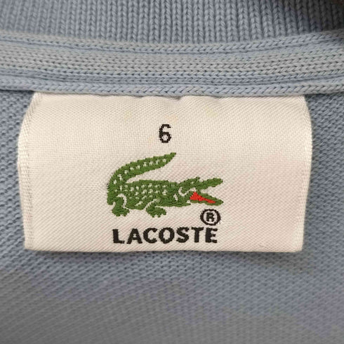 ラコステ LACOSTE ロゴ刺繍 S/S ポロシャツ メンズ 6