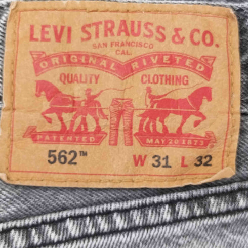 リーバイス Levis 562(TM) ルーズテーパー TENT BLACK メンズ