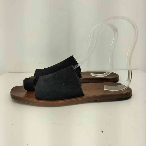 DIMISSIANOS&MILLER BLACK CALF REVERSE レザーサンダル メンズ JPN:40