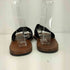 DIMISSIANOS&MILLER BLACK CALF REVERSE レザーサンダル メンズ JPN:40