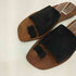 DIMISSIANOS&MILLER BLACK CALF REVERSE レザーサンダル メンズ JPN:40