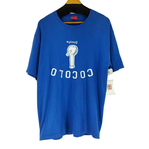 ココロブランド COCOLO BLAND ロゴプリント S/S Tシャツ メンズ JPN:XL